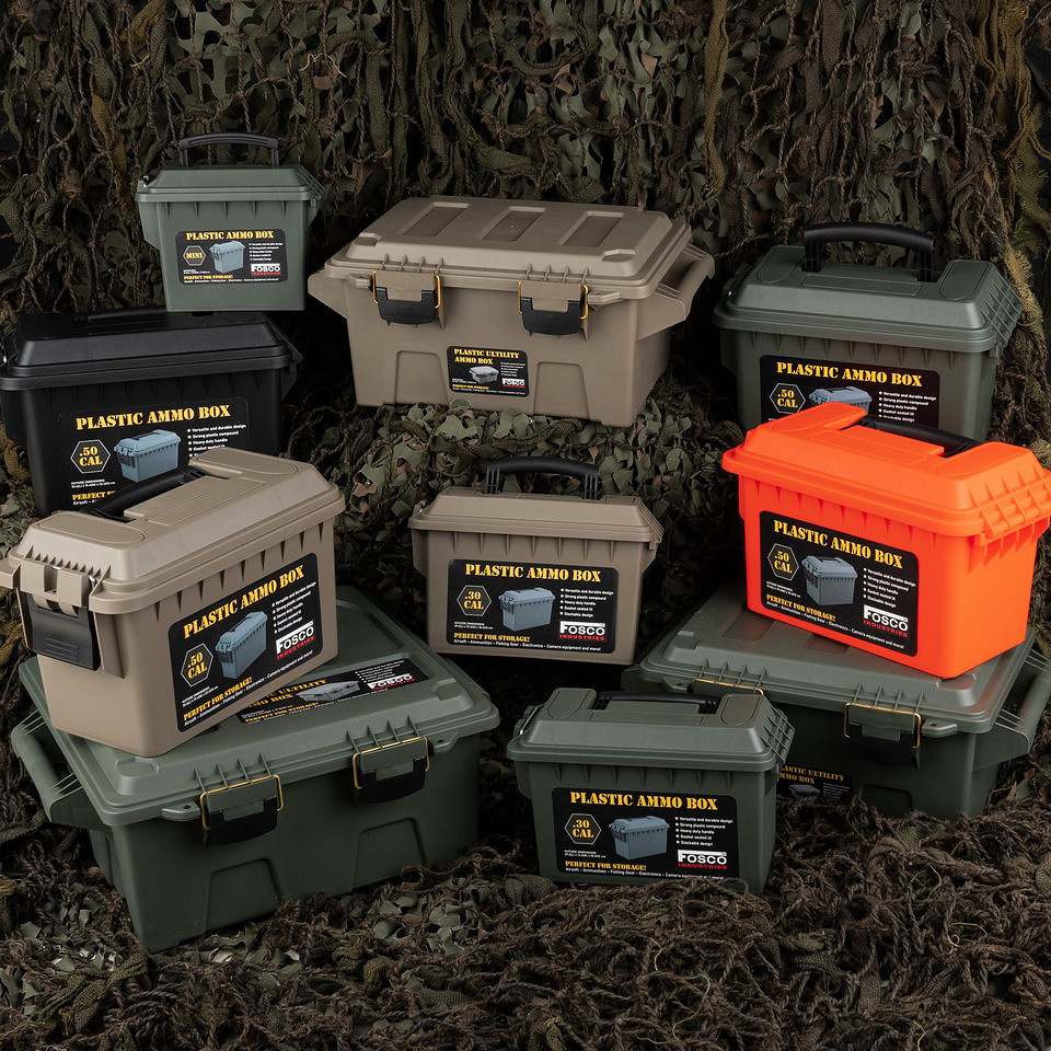 Plastic Munitie/utility box large