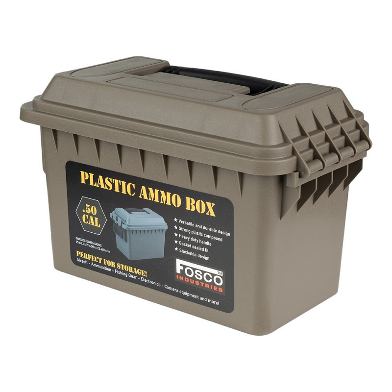 Plastic Munitie/utility box large