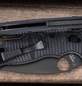 Spyderco Manix 2 Salt Black / Black G-10 CPM MagnaCut PE