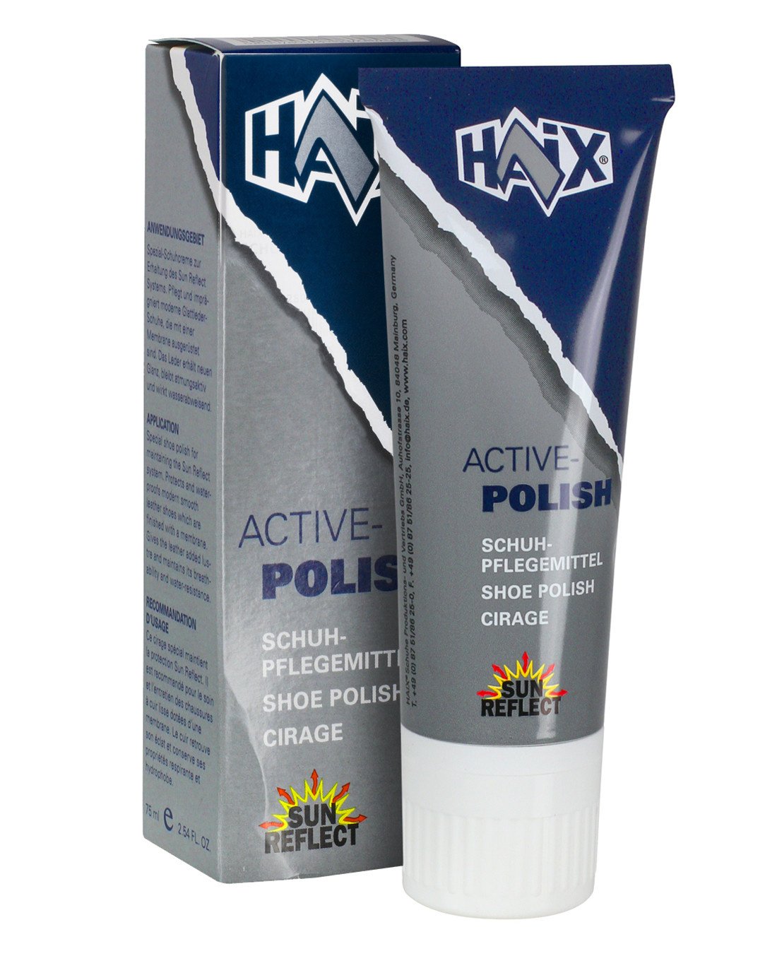 haix Schoenpoets  Tube 75ml Zwart