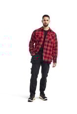Blaklader  Overhemd Flanel   Rood/Zwart