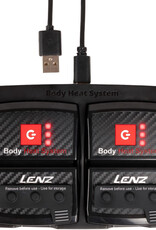 LENZ Heat Vest 3.0 Unisex + Heat Pads  +  batterij Lithium pack RCB 1400  incl (   waarde 179 eur )