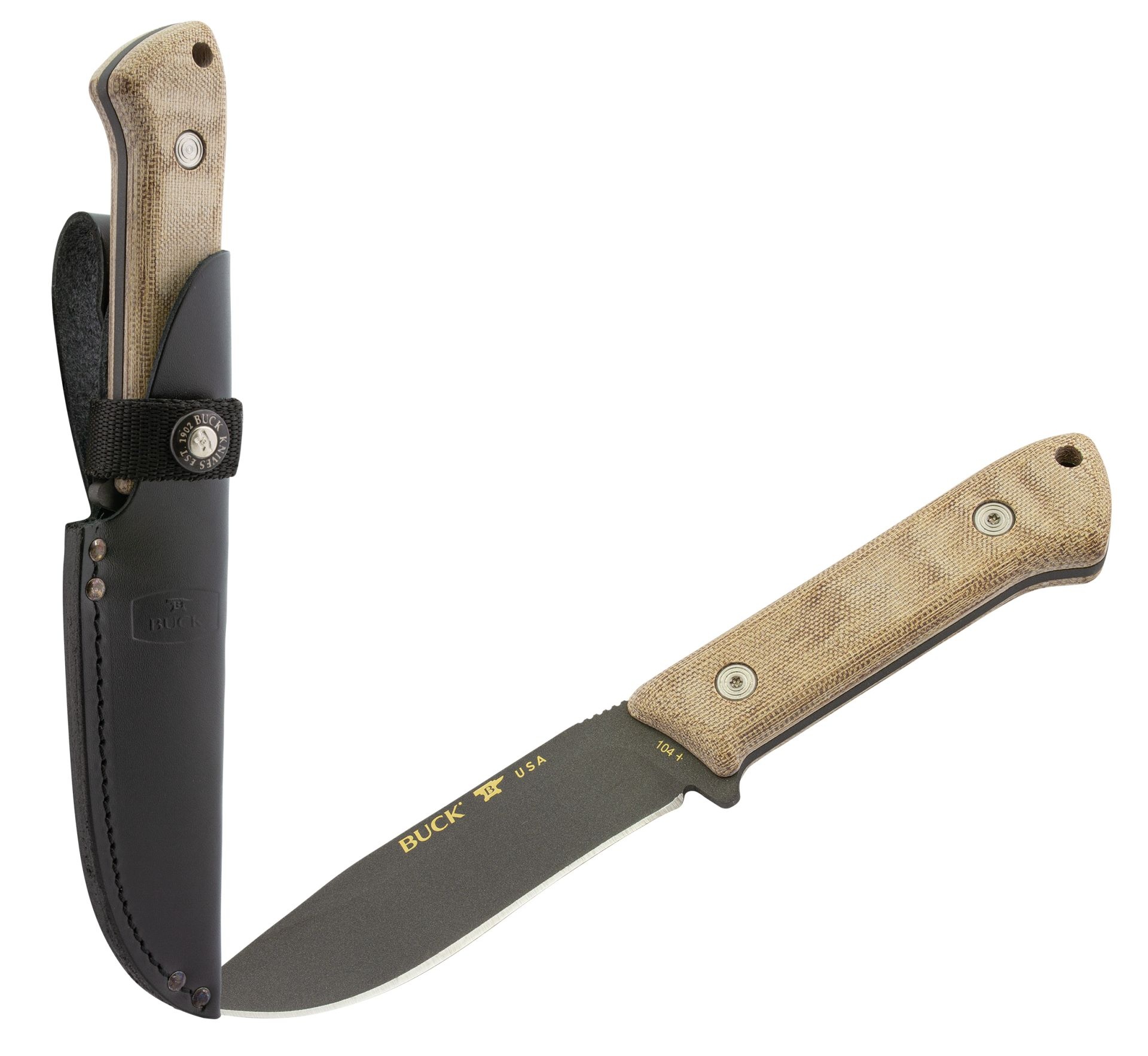 BUCK 104 Compadre Camp Knife Outdoormes