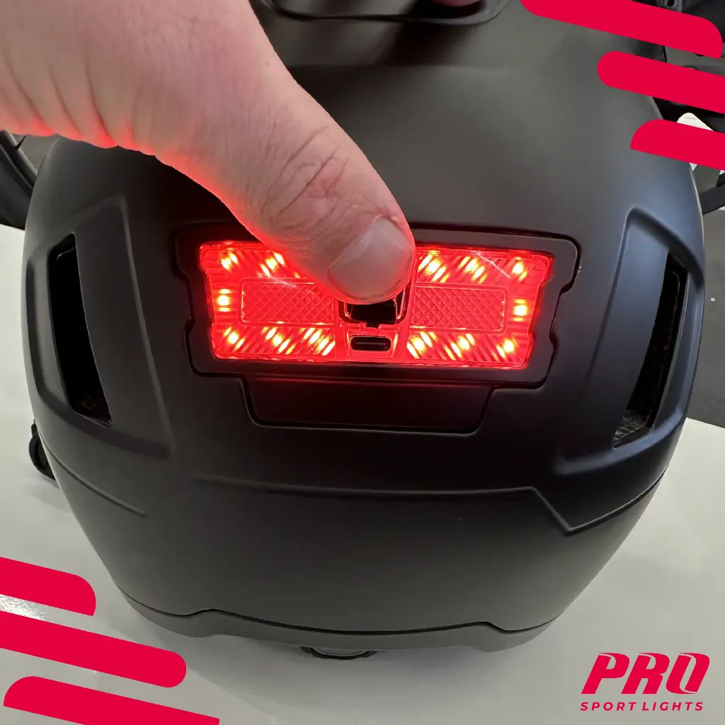 Pro Sport Lights  Pedelec Fietshelm NTA 8776 - Zwart / Wit