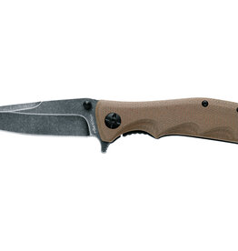"MANDATORY FUN" FOLDING KNIFE IN COYOTE TAN COLOR