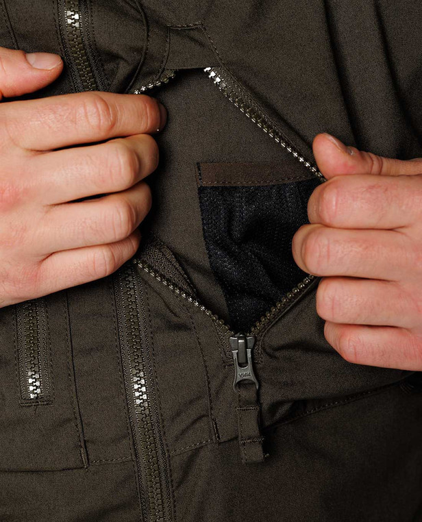 Helikon-Tex Winter Yukon Jacket - Duracanvas - Earth Brown / Black