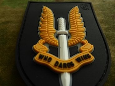 Velcro patch  Who Dares Wins - SAS Fullcolor JTG.SAS.fc