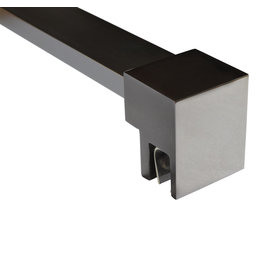 Linea Uno Stabilisatiestang vierkant chroom 120 cm