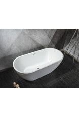 Linea Uno Design ligbad Lubana 170 (Glans wit)