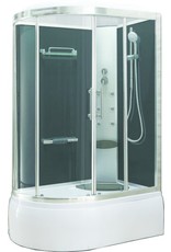 Wiesbaden Premium bad/douche 130x85 h 220 cm veiligheidsglas 5 mm