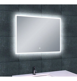 Wiesbaden Quatro-Led dimbare condensvrije spiegel 80 x 60 cm