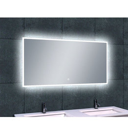 Wiesbaden Quatro-Led dimbare condensvrije spiegel 120 x 60 cm