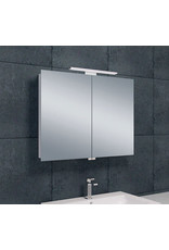 Wiesbaden Luxe spiegelkast +Led verlichting 80x60x14cm