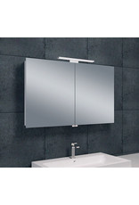 Wiesbaden Luxe spiegelkast +Led verlichting 100x60x14cm