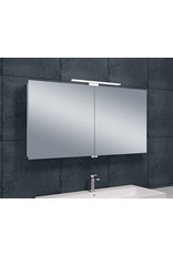 Wiesbaden Luxe spiegelkast +Led verlichting 120x60x14cm