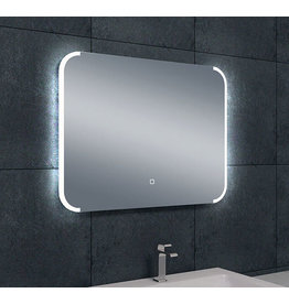 Wiesbaden Bracket dimbare LED condensvrije spiegel 80 x 60 cm