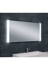 Wiesbaden Sunny dimbare LED condensvrije spiegel 120 x 60 cm