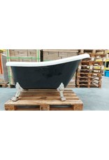Linea Uno OP=OP Ligbad Norman 150cm €395 zwart vrijstaand 150x75x72cm bad