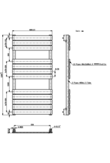 Linea Uno Elara elektrische radiator 76,6 x 60 cm wit - Copy - Copy - Copy - Copy - Copy