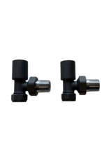 Linea Uno Radiator kraan haaks grijs TYPE 32