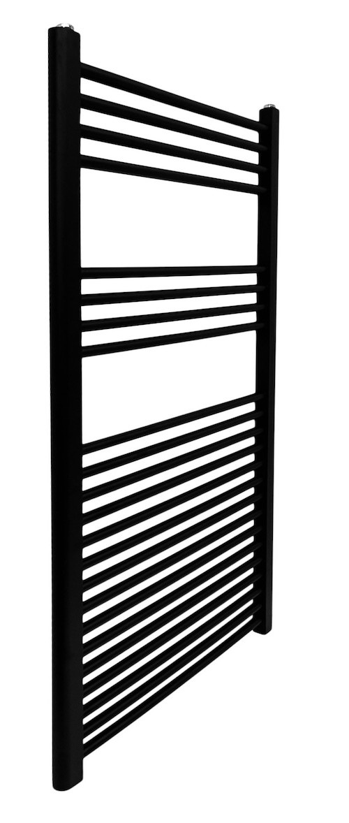 Katbjerg 120 x 60 cm - CV - Mat zwart - Radiator