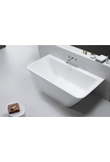 Wiesbaden Solid Surface half-vrijstaand bad type 3 1790x845x575