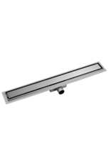 Linea Uno Roslev 90x7cm - RVS tegelrooster - Douchegoot