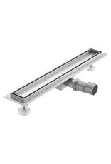 Linea Uno Roslev 90x7cm - RVS tegelrooster - Douchegoot