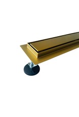 Linea Uno Douchegoot Roslev 90x7cm Goud rooster