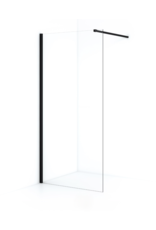 Linea Uno Oslo 120 x 200 - Mat zwart - Inloopdouche