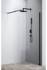 Linea Uno Oslo 90 x 200 - Mat zwart - Inloopdouche