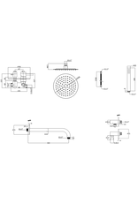 Linea Uno Brausegarnitur eingebaut Hobro (Rostfreier Stahl) - Copy - Copy