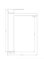 Linea Uno Waschbecken Ventil Virum Schicht (rostfreier stahl) - Copy - Copy - Copy - Copy