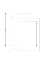 Linea Uno Waschbecken Ventil Virum Schicht (rostfreier stahl) - Copy - Copy - Copy