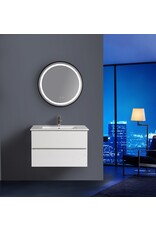 Linea Uno Kode 100 - Glans wit - Badmeubel