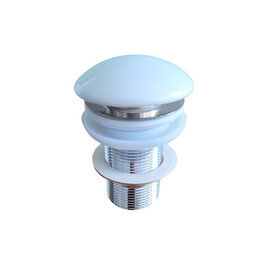 Linea Uno Basin - Glans wit - Wastafelafvoer