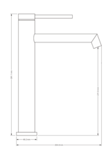 Linea Uno Waschbecken Ventil Virum Schicht (rostfreier stahl) - Copy - Copy - Copy - Copy