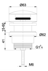 Linea Uno Sink ablassen Typ 3 - Copy - Copy - Copy - Copy