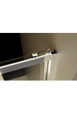 Linea Uno Arda 120 x 200 - Chroom - Schuifdeur