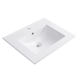 Nordan 60 - Glans wit - Wastafel
