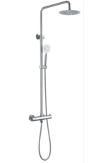 Linea Uno Boga - RVS - Thermostaat doucheset opbouw