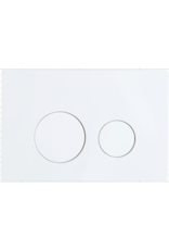 Linea Uno Ravius - Glans wit - Toiletset compleet