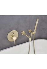 Linea Uno Haldur - Goud - Inbouw badkraan