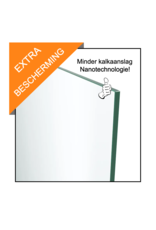 Linea Uno Ternem 90 x 200 - Geborsteld goud - Inloopdouche