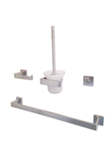 Linea Uno Koplar - RVS - Accessoire set