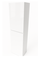Linea Uno Kode 170 - Glans wit - Kolomkast