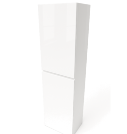 Linea Uno Kode 170 - Glans wit - Kolomkast