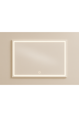Linea Uno Raflad 80 x 60 - Frameloos - Spiegel