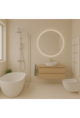 Linea Uno Badkamer - Mat wit - Vanaf €1800,-