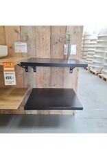 Linea Uno OP=OP Badmeubel 60 x 3,2 x 50  zwart nr148